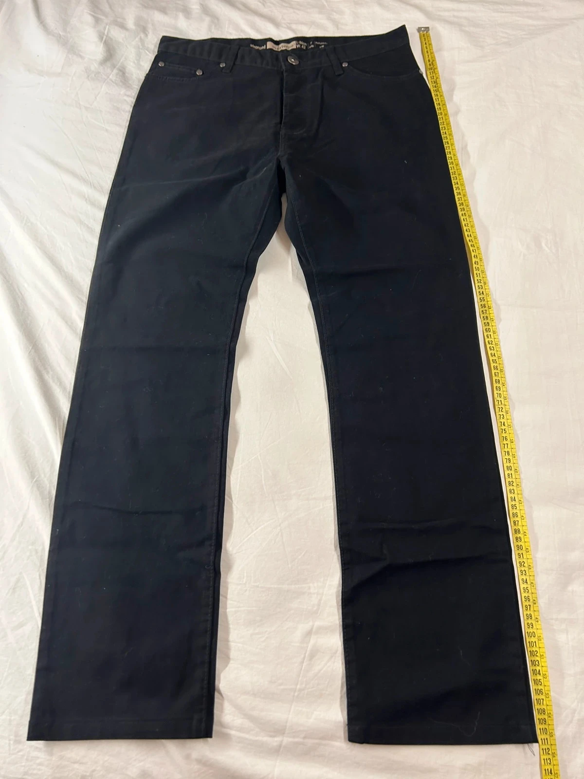 Jean noir coupe droite in extenso – photo 2